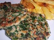 Hamburguesas pollo espinacas