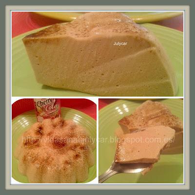 Tarta rápida cherry cola light