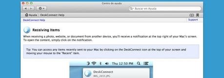 DeskConnect conecta tu Mac con tu iPhone sin cables