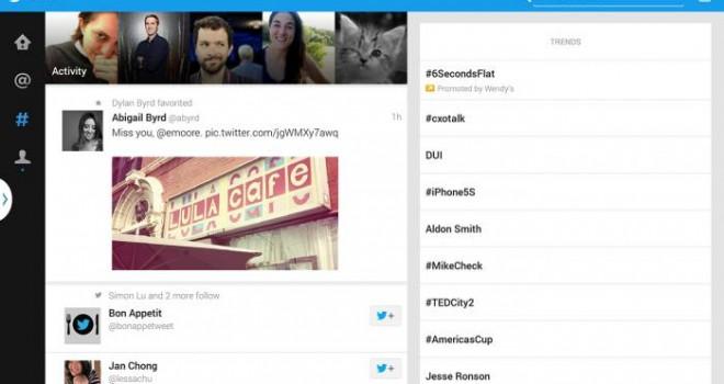 Twitter para tablets Android llega en exclusiva para equipos Samsung