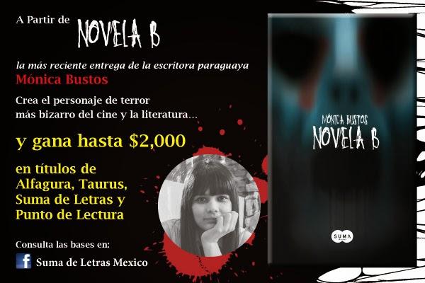 'Novela B' de Mónica Bustos llega a México + Concurso