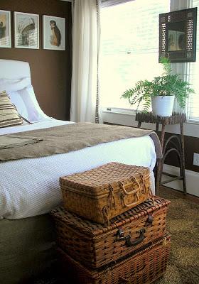 Decoracion Rustica con Canastas