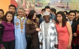 México: Conferencia magistral de los embajadores Saharaui y Nigeriano en el Campus Calpulalpan