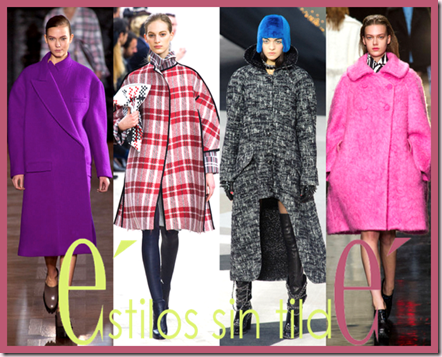 Tendencias en abrigos del 2014 Abrigos Oversize Tendencias Otoo Invierno2013 2014 thumb Tendencias en abrigos del 2014