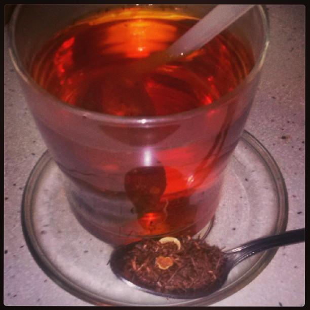 Detalles de otoño: Rooibos con naranja