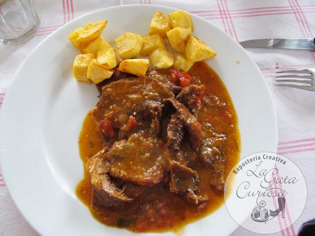 FRICANDÓ DE TERNERA CON SETAS