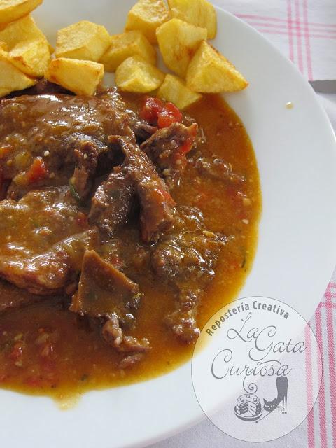 FRICANDÓ DE TERNERA CON SETAS