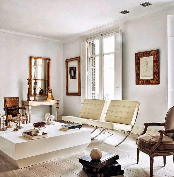 Inspiración de fin de semana: Blanco y oro