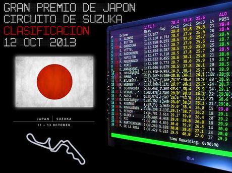 GP de Japón: Clasificación - Temporada 2013