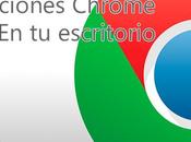 Como usar aplicaciones Chrome desde escritorio
