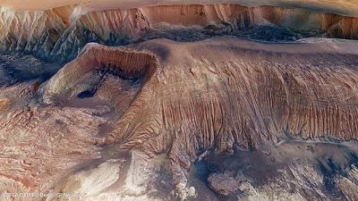 Una cicatriz abierta al pasado del Planeta Rojo