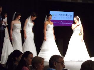 La Gioconda Novias Alta Costura desfiló en el Celebra Málaga 2013 dedicado a las bodas