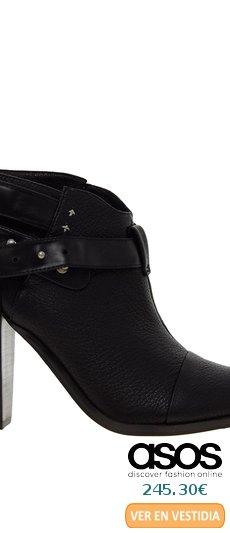 Botines de tacón con correas en negro Lisa I de Senso