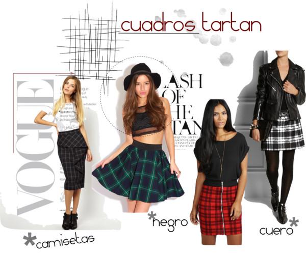 Cómo combinar cuadros tartán