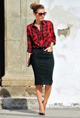 STREET STYLE INSPIRATION; THE PENCIL SKIRT.-