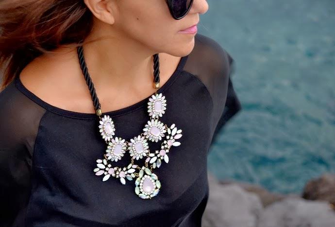 ✽ Pink Flowers Necklace ✽