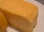 Pastel fresco melocoton