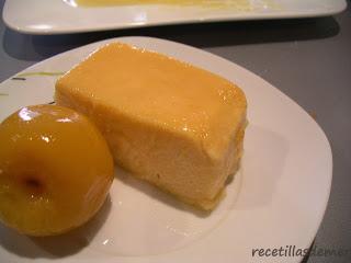 PASTEL FRESCO DE MELOCOTON