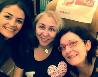 ¡Gracias, amigas madrileñas y sevillanas!