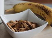 Batido plátano galletas