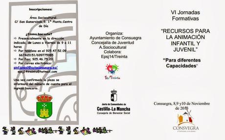 VI Jornadas Formativas de Recursos para la Animación Infantil y Juvenil En la Discapacidad VI Jornadas Formativas de Recursos para la Animación Infantil y Juvenil En la Discapacidad