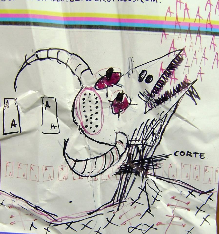 Bocetos y dos pinturas