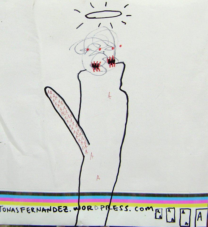 Bocetos y dos pinturas