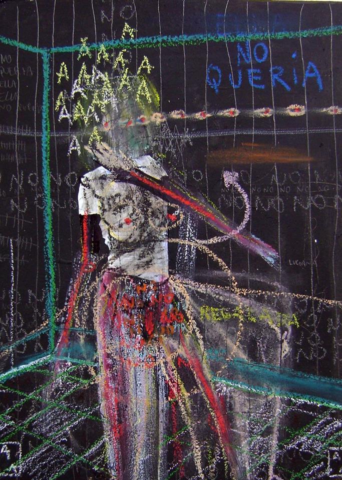 Bocetos y dos pinturas