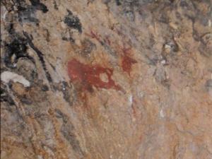 Arte Levantino. Abrigo de Arpán Sierra de Guara