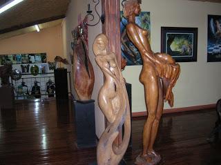 Artesanía en Woods Art Gallery, Santa Elena (Costa Rica)