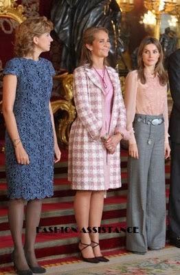 Dña. Letizia y su extensa colección de vestidos de encaje