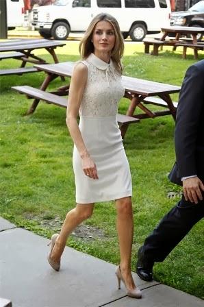 Dña. Letizia y su extensa colección de vestidos de encaje