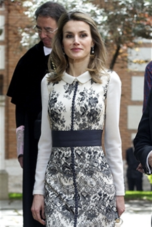 Dña. Letizia y su extensa colección de vestidos de encaje