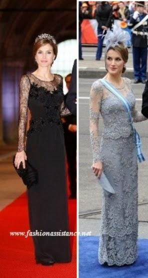 Dña. Letizia y su extensa colección de vestidos de encaje Dña. Letizia y su extensa colección de vestidos de encaje