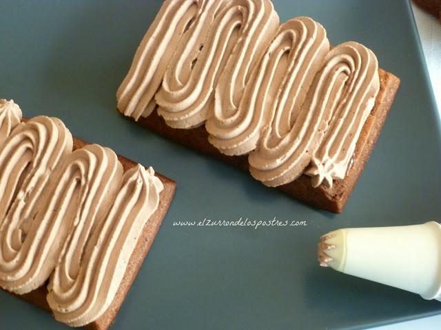 Pastel de Gofres con Trufa e Higos