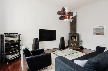 suelos de madera oscura diseño nórdico escandinavo masculino decoración pisos pequeños mini pisos decoración oscura lineas rectas decoración masculina decoración interiorismo para chicos decoración high tech decoración contemporanea masculina blog decoración nórdica 