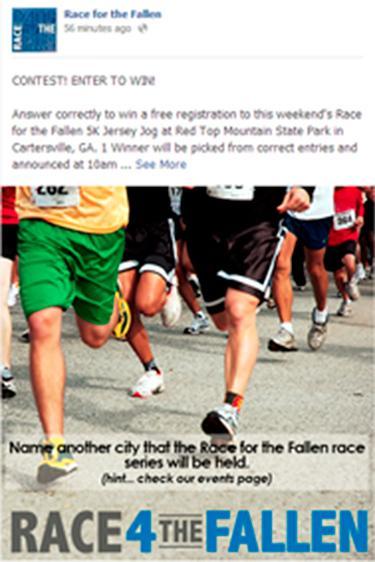 Concurso en el timeline de Facebook Concurso en el timeline de Facebook