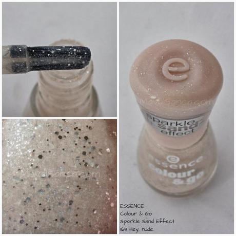 Nuevo - ESSENCE Colour & Go Sparkle Sand Effect Hey Nude Nuevo - ESSENCE Colour & Go Sparkle Sand Effect Hey Nude