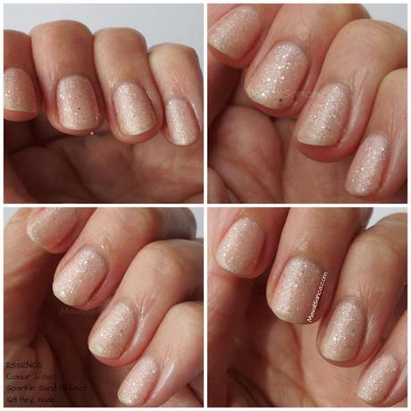 Nuevo - ESSENCE Colour & Go Sparkle Sand Effect Hey Nude Nuevo - ESSENCE Colour & Go Sparkle Sand Effect Hey Nude