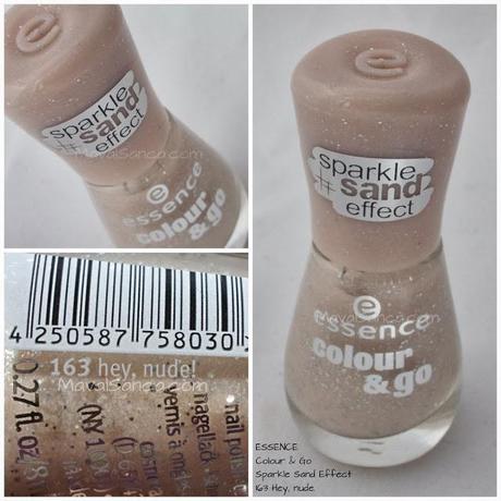 Nuevo - ESSENCE Colour & Go Sparkle Sand Effect Hey Nude Nuevo - ESSENCE Colour & Go Sparkle Sand Effect Hey Nude