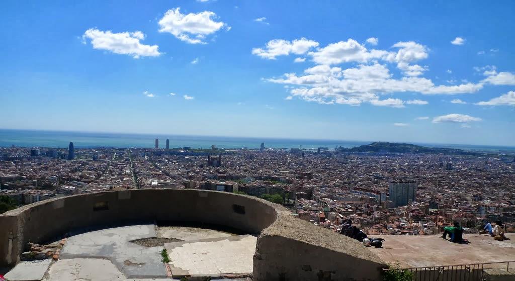 Los Bunkers del Carmelo en Barcelona