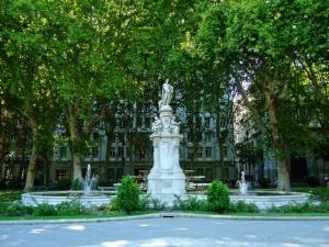 Fuente de Apolo, en Madrid