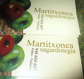 Sidreria Martitxonea, Navarra