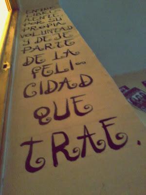 Pintarrajeando mi habitación: