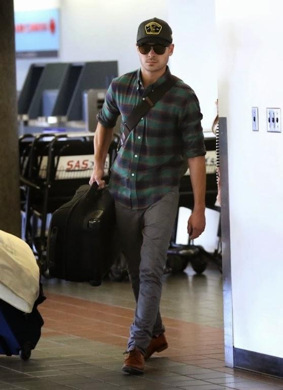 Zac Efron look leñador