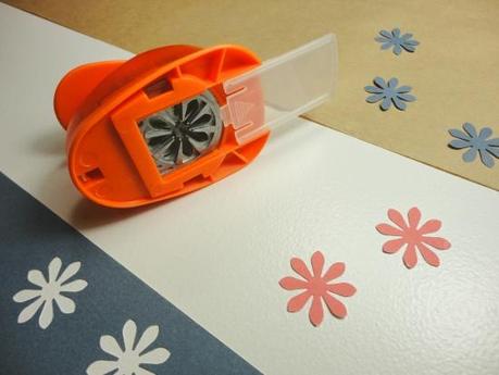 Troqueladora para motivos de flor o asterisco de 2,5cm perforadora troquel punch de palanca flor naturaleza scrapbooking etiquetas