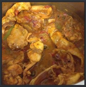 Receta: Fricasé de conejo al estilo criollo fricasé de conejo