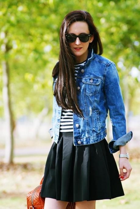 SKATER SKIRTFalda/Skirt: Frontrowshop , Camiseta logo Bat...