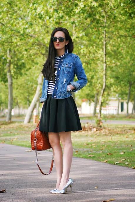 SKATER SKIRTFalda/Skirt: Frontrowshop , Camiseta logo Bat...