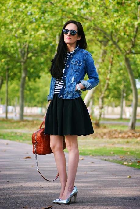 SKATER SKIRTFalda/Skirt: Frontrowshop , Camiseta logo Bat...